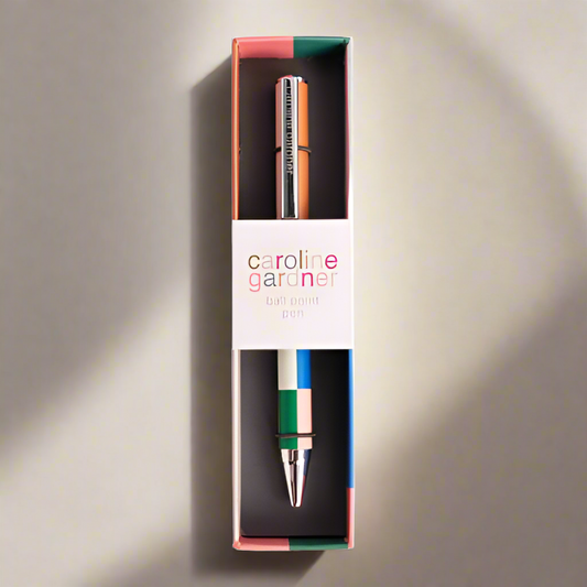 Multi Stripe Boxed Pen