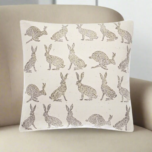 Forest Hare Cushion