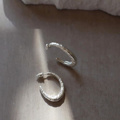 Vast Earrings - Silver