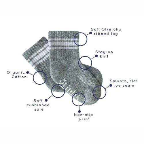 Gift Box of Socks Sporty Stay-on-Socks - Organic