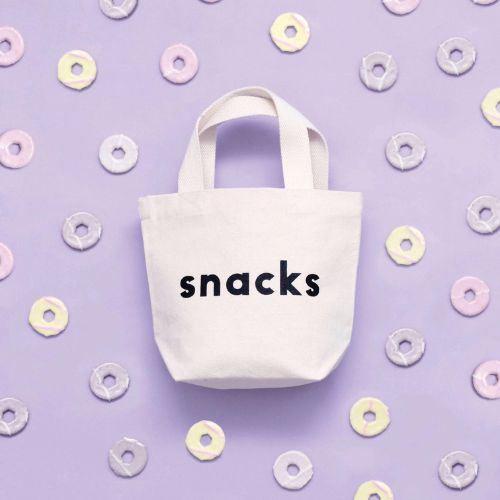 Little Canvas Bag - Snacks