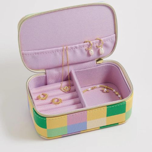 Estella Bartlett Checkerboard Mini Jewellery Box
