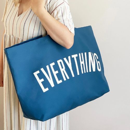Everything - Really Big Bag Ocean Blue